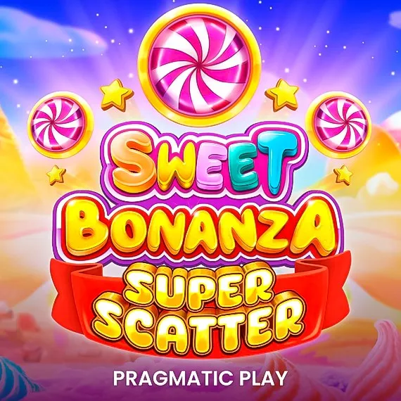 Sweet Bonanza Super Scatter logo