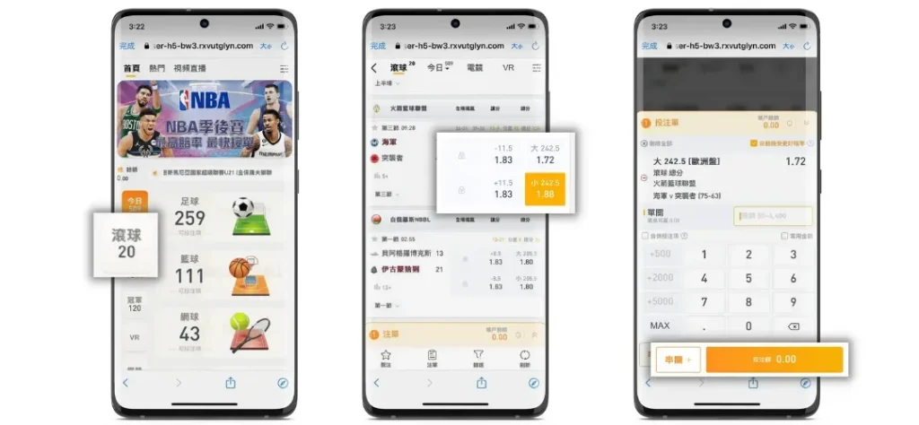 場中投注 查詢