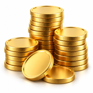 金幣堆疊